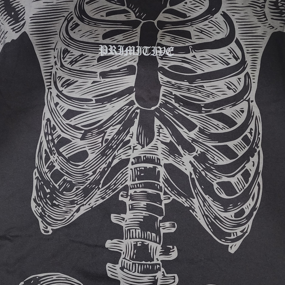 Brand New with Tags Black Primitive Skeleton T-shirt Men’s Size XXL NWT
